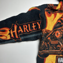 Load image into Gallery viewer, Reworked Harley-Davidson Motorcycles Blanket Hoodie (XL/XXL)