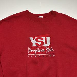 Vintage Youngstown State University Penguins Crewneck [XL]