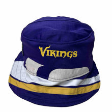 Load image into Gallery viewer, Reworked Minnesota Vikings Reversible Bucket Hat [L]