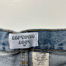 Load image into Gallery viewer, Reworked Denim Star Jorts - Light Wash #2 [34]