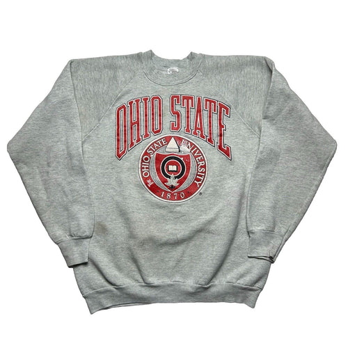 Vintage Ohio State University Buckeyes Gray Crewneck [L]