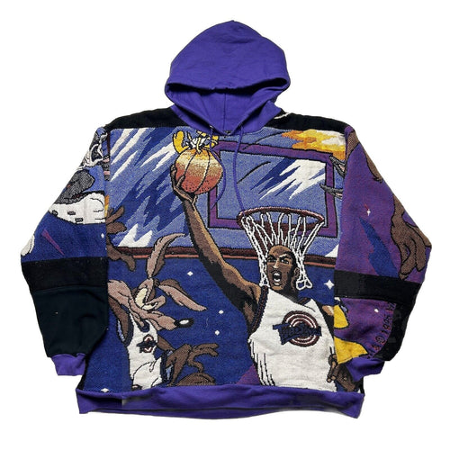 Reworked Space Jam Tapestry Hoodie [M]