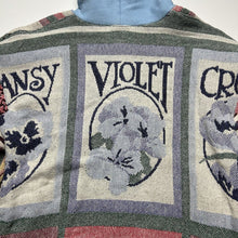 Load image into Gallery viewer, Reworked Flower Tapestry Blanket Hoodie [L]