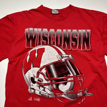 Load image into Gallery viewer, Vintage University of Wisconsin Badgers Football T-Shirt [L]