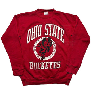 Vintage Ohio State University Buckeyes Red Crewneck [M]