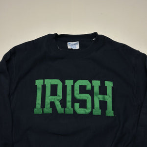 Vintage University of Notre Dame Fighting Irish Spell Out Crewneck [M]