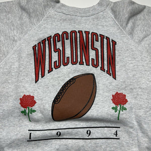 Vintage Wisconson Badgers 1994 Rose Bowl Champion Crewneck [M]