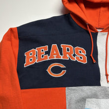 Load image into Gallery viewer, Reworked Chicago Bears Patchwork Hoodie [XL]