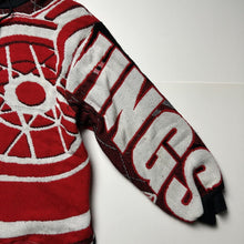 Load image into Gallery viewer, Reworked Detroit Red Wings Tapestry Blanket Hoodie Tapestry [M]