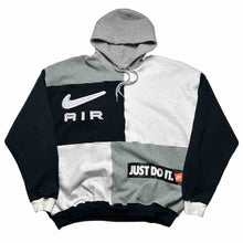 Load image into Gallery viewer, Reworked Nike Air Patchwork Hoodie [XL]