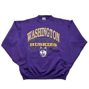 Vintage University of Washington Huskies Crewneck [L]