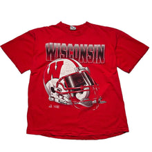 Load image into Gallery viewer, Vintage University of Wisconsin Badgers Football T-Shirt [L]