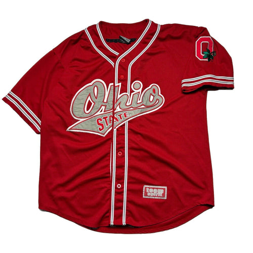 Ohio State University Buckeyes Baseball Jersey [XL]