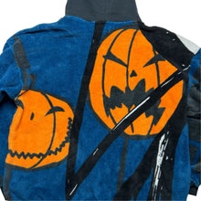 Load image into Gallery viewer, Reworked Nightmare Before Christmas Jack Skellington Blanket Hoodie (L)