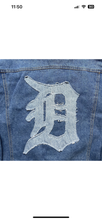 Load image into Gallery viewer, Reworked Detroit Tigers Denim Jacket (M)