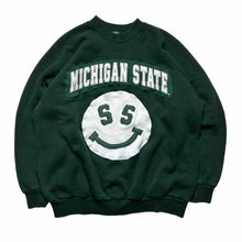 Load image into Gallery viewer, Michigan State Smiley Crewneck [L]