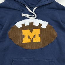 Load image into Gallery viewer, Reworked Michigan Football Patch Hoodie (M)