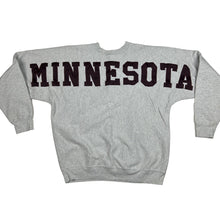 Load image into Gallery viewer, Vintage 90s University of Minnesota Golden Gophers Crewneck Sweatshirt XL