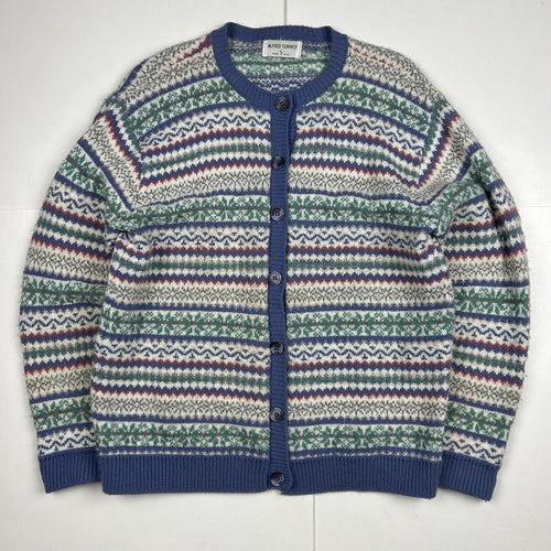 Vintage Multicolor Cardigan Sweater (L)