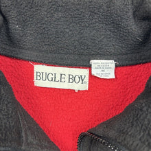 Load image into Gallery viewer, Vintage Bugle Boy Quarter Zip Up Fleece Pullover Sweater (M)