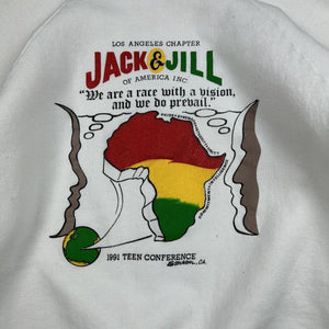 Vintage 1991 Jack and Jill Teen Conference Crewneck Sweatshirt (M)