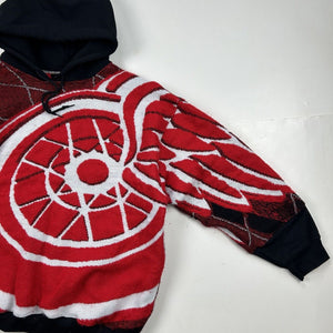 Reworked Detroit Red Wings Blanket Hoodie (L)