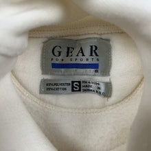 Load image into Gallery viewer, Vintage Western Michigan University Broncos White Turtleneck Sweatshirt Sz Small