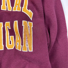 Load image into Gallery viewer, Y2K Central Michigan University Chippewas Crewneck Sweatshirt Spell Out Sz M