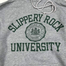 Load image into Gallery viewer, Vintage Slippery Rock University Pullover Hoodie Sweatshirt Gray Jansport Sz XL