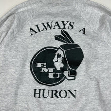 Load image into Gallery viewer, Vintage 80s Eastern Michigan University Always a Huron Crewneck Sweatshirt XL
